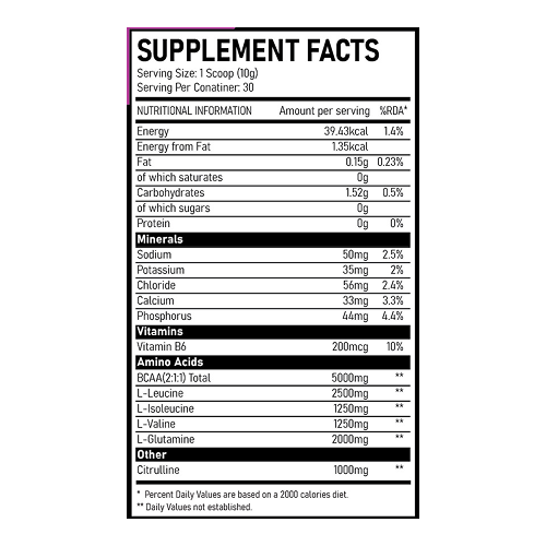 BCAA SURGE – Advanced Intra & Post-Workout Formula